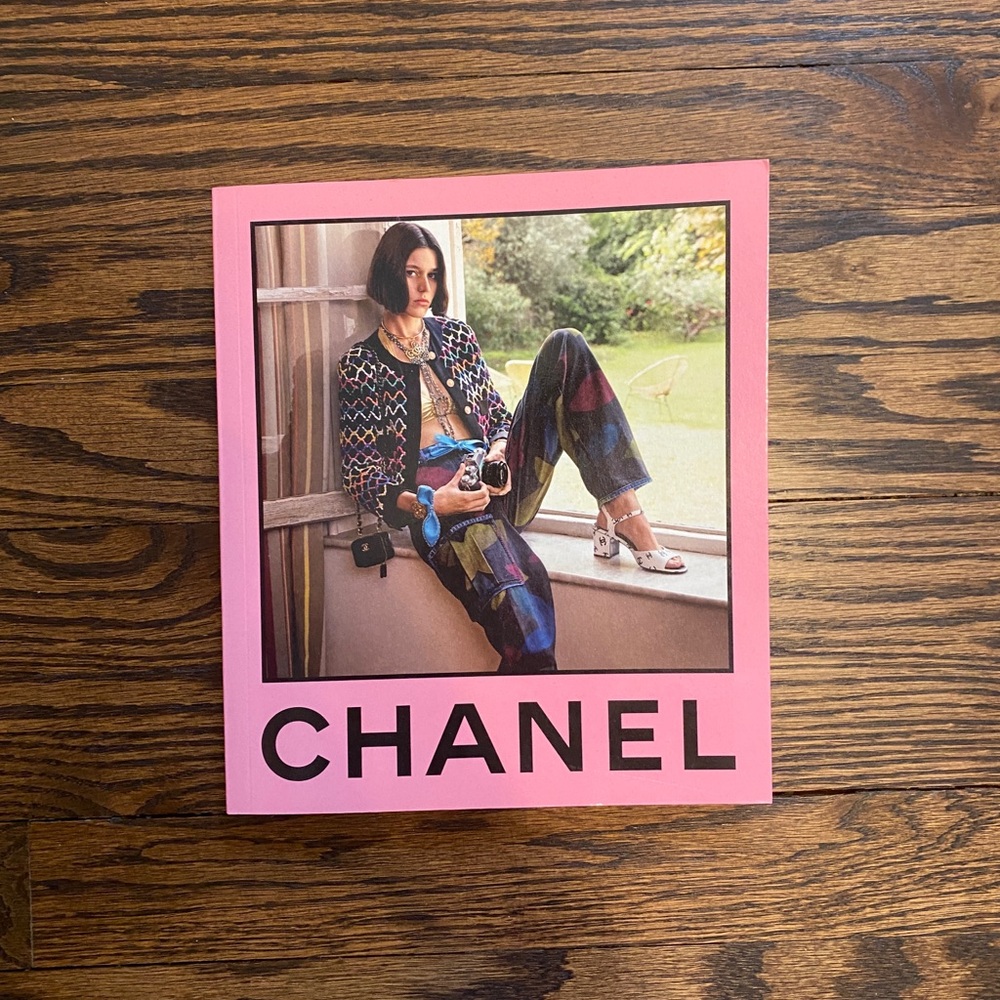CHANEL Pink and Black Fashion Photo Book